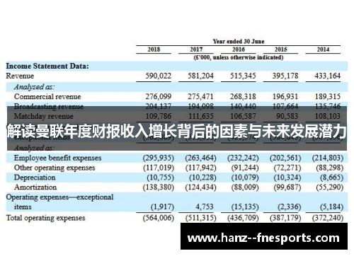 解读曼联年度财报收入增长背后的因素与未来发展潜力