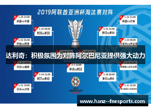 达利奇：积极氛围为对阵阿尔巴尼亚提供强大动力